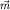 $\vec m$