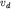 $v_d$